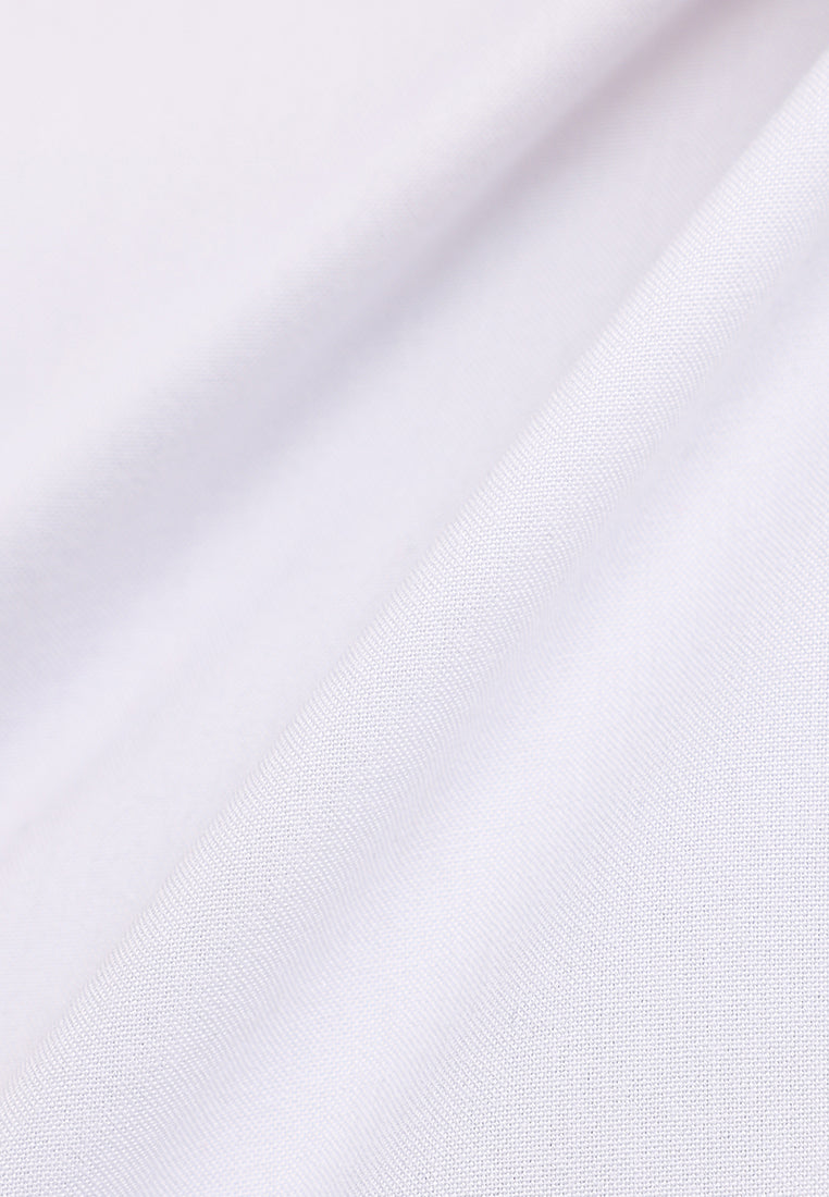 MANZONE - Kemeja Lengan Pendek Pria Oxford Magnus 02 Slim Fit - White