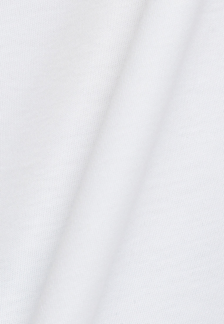 MANZONE - Kaos Lengan Pendek Pria Zane 01 Slim Fit - White