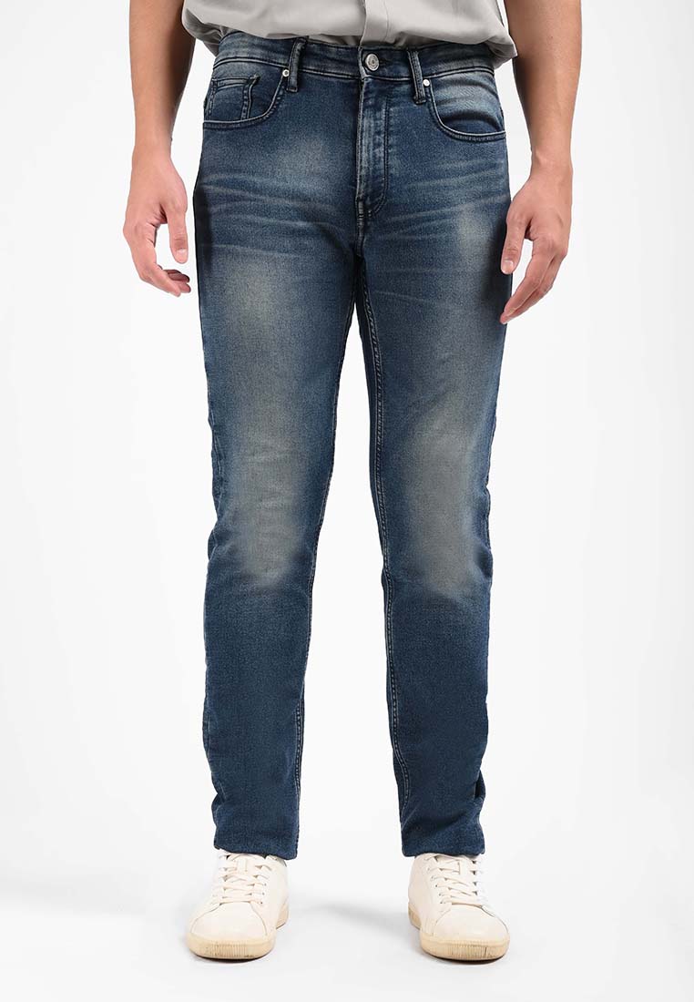 Manzone Celana Panjang Pria Denim TORSO 04 - NAVI