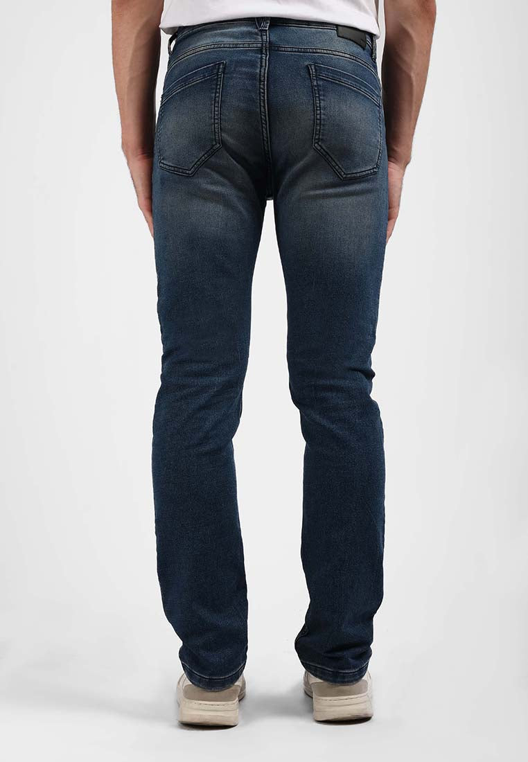 Manzone Celana Panjang Pria Denim TORSO 05 -  BLUE