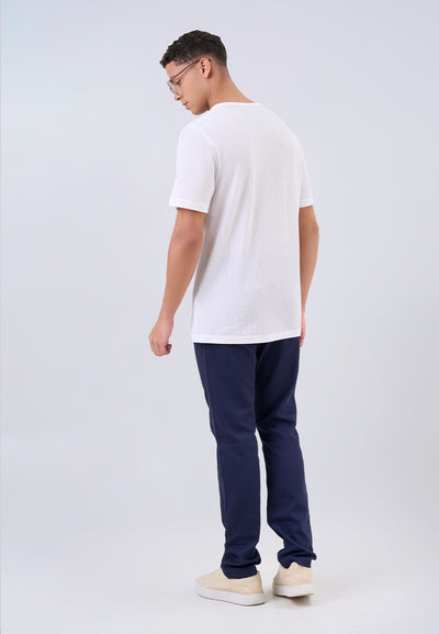 MANZONE - Kaos Lengan Pendek Pria Valero Slim Fit - White