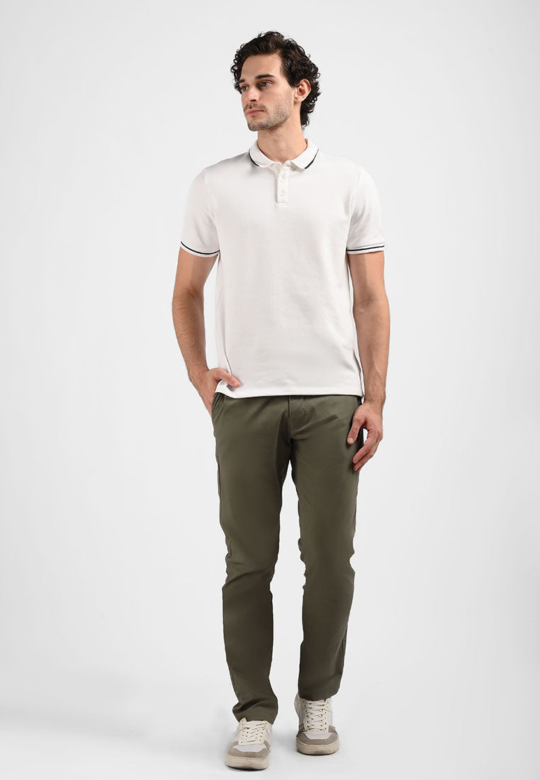 Manzone Celana Panjang Pria Chinos DALABEL -  GREEN