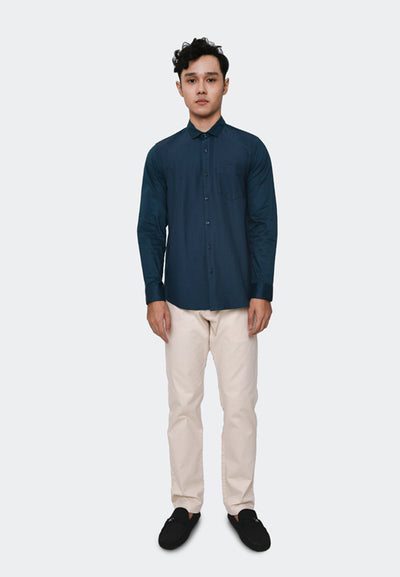 MANZONE - Kemeja Lengan Panjang Pria Caesar 05 - Tosca