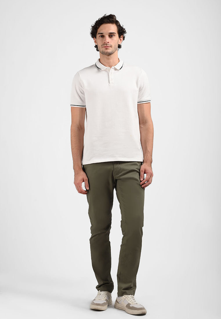 Manzone Celana Panjang Pria Chinos DALABEL -  GREEN