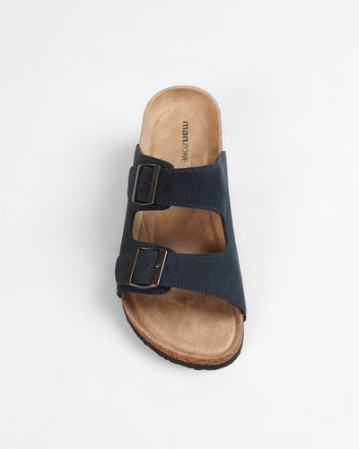 MANZONE - Sandal Pria Slip On Amor - Navy