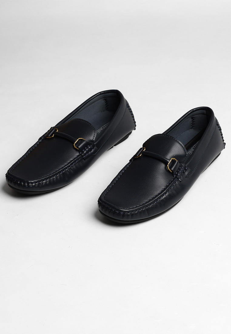 MANZONE - Sepatu Pria Formal Durin - Navy