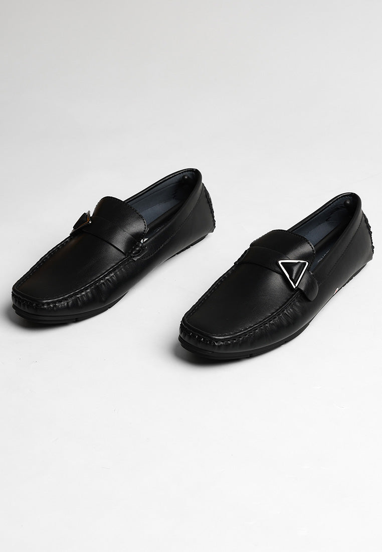 MANZONE - Sepatu Pria Formal Herso - Black