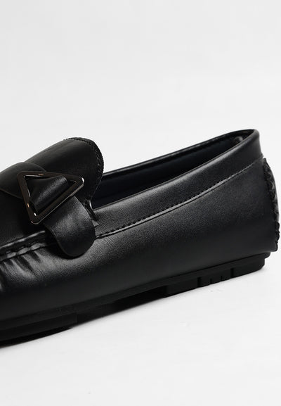 MANZONE - Sepatu Pria Formal Herso - Black