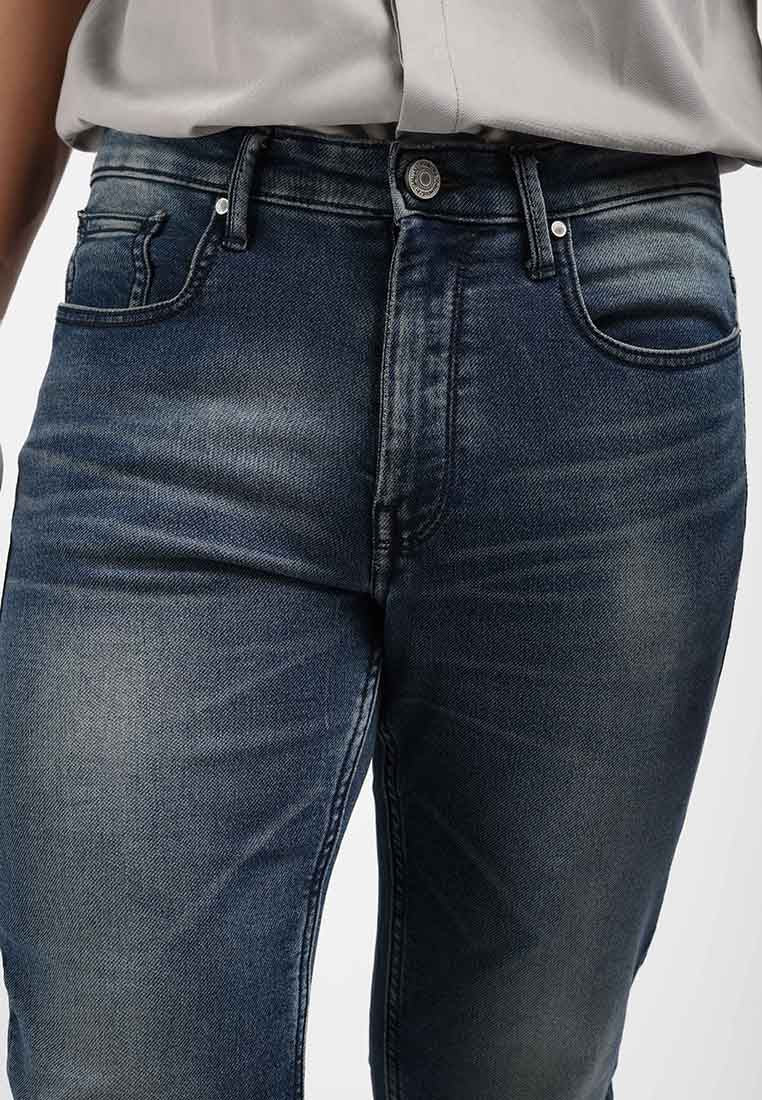 Manzone Celana Panjang Pria Denim TORSO 04 - NAVI