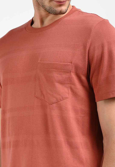 Manzone Kaos Lengan Pendek Pria CALVO - RED