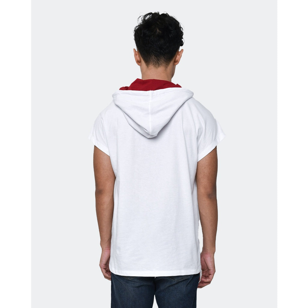 MANZONE sweatshirt hoodie ID-SENTOSA - white