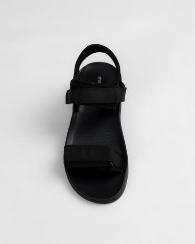 MANZONE - Sandal Pria Slip On Hunter - Black