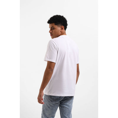 Manzone Kaos Lengan Pendek Pria Box - White