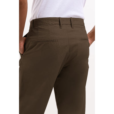 MANZONE Celana Panjang Pria Chinos BARVOL 09-DARK BROWN