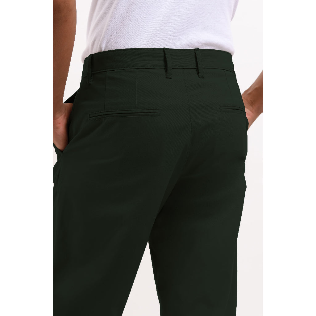 MANZONE Celana Panjang Pria Chinos BARVOL 08-OLIVE