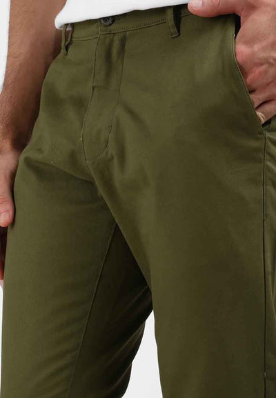Manzone Celana Panjang Pria NIVAN 03-  OLIVE