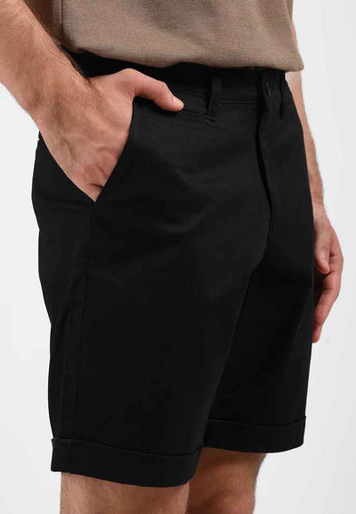 Manzone Celana Pendek Bermuda Pria  KINSLEY -  BLACK