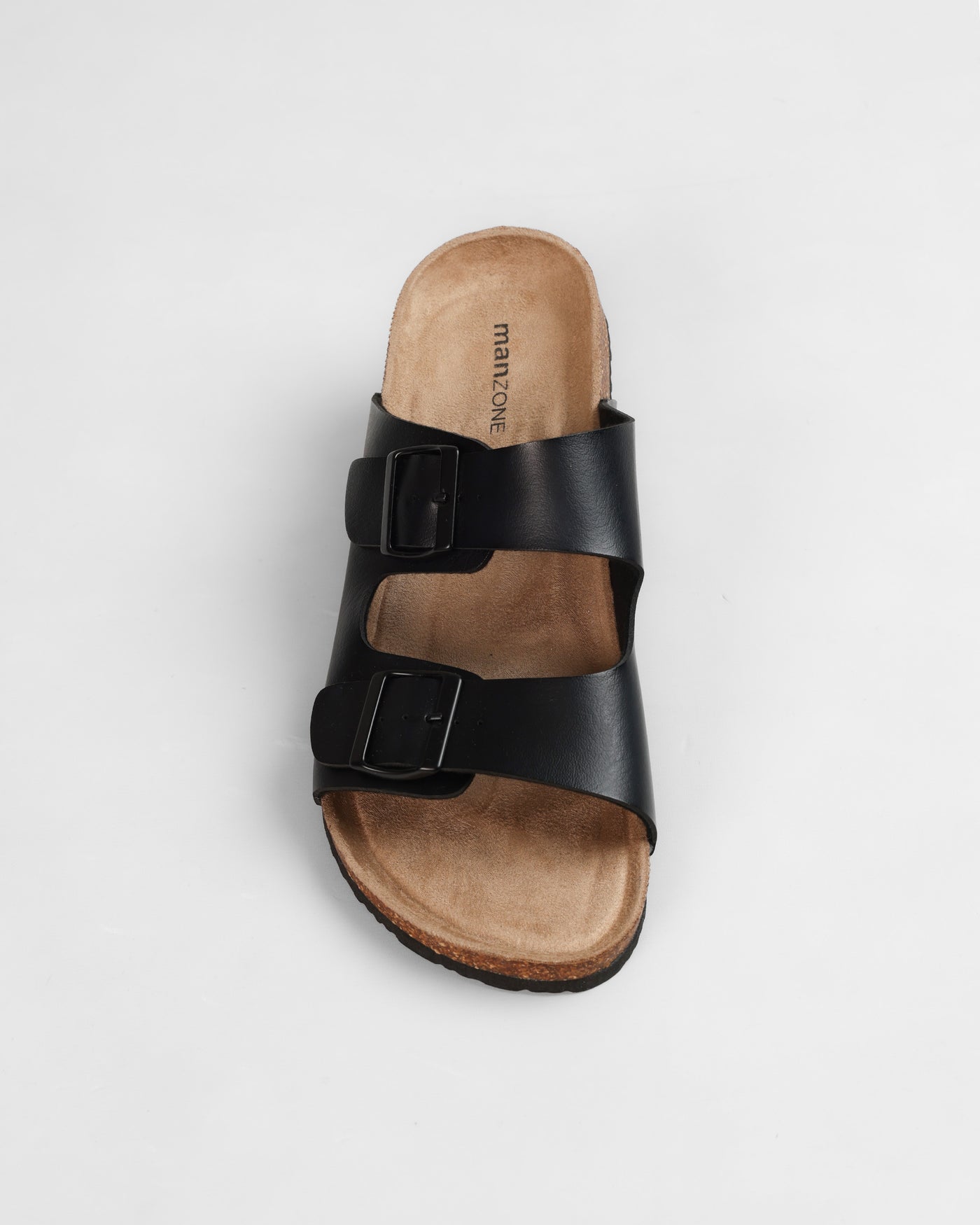 MANZONE - Sandal Pria Slip On Namor - Black