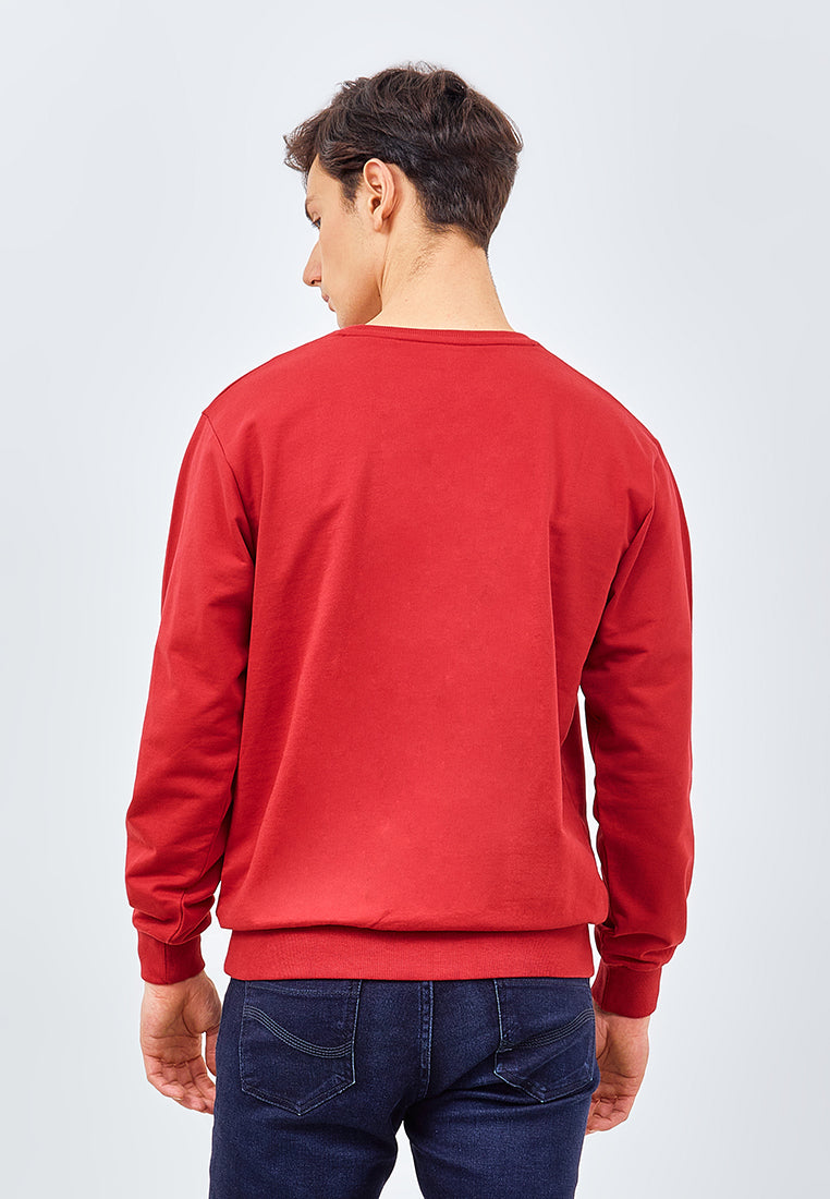 Manzone Sweater ID-MERAH-Red
