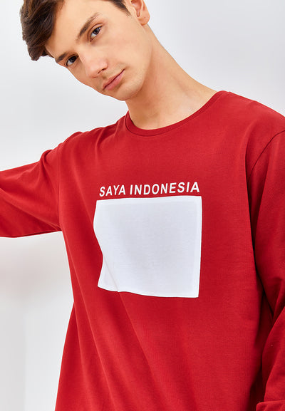 Manzone Sweater ID-MERAH-Red