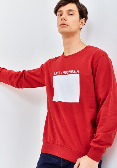 Manzone Sweater ID-MERAH-Red