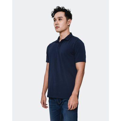 Manzone Polo Shirt Lengan Pendek Pria Slim Fit Days - Navy