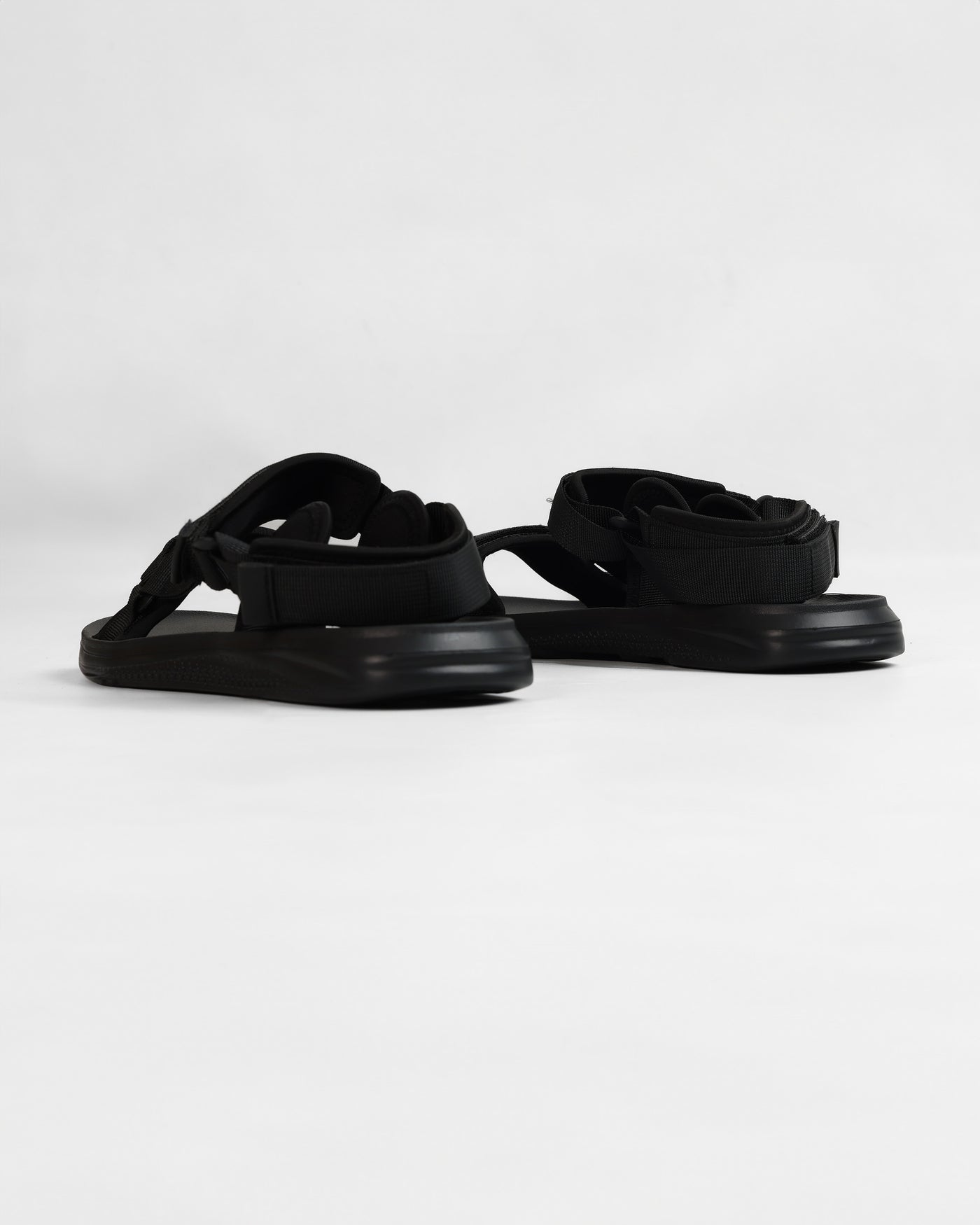 MANZONE - Sandal Pria Slip On Walker - Black