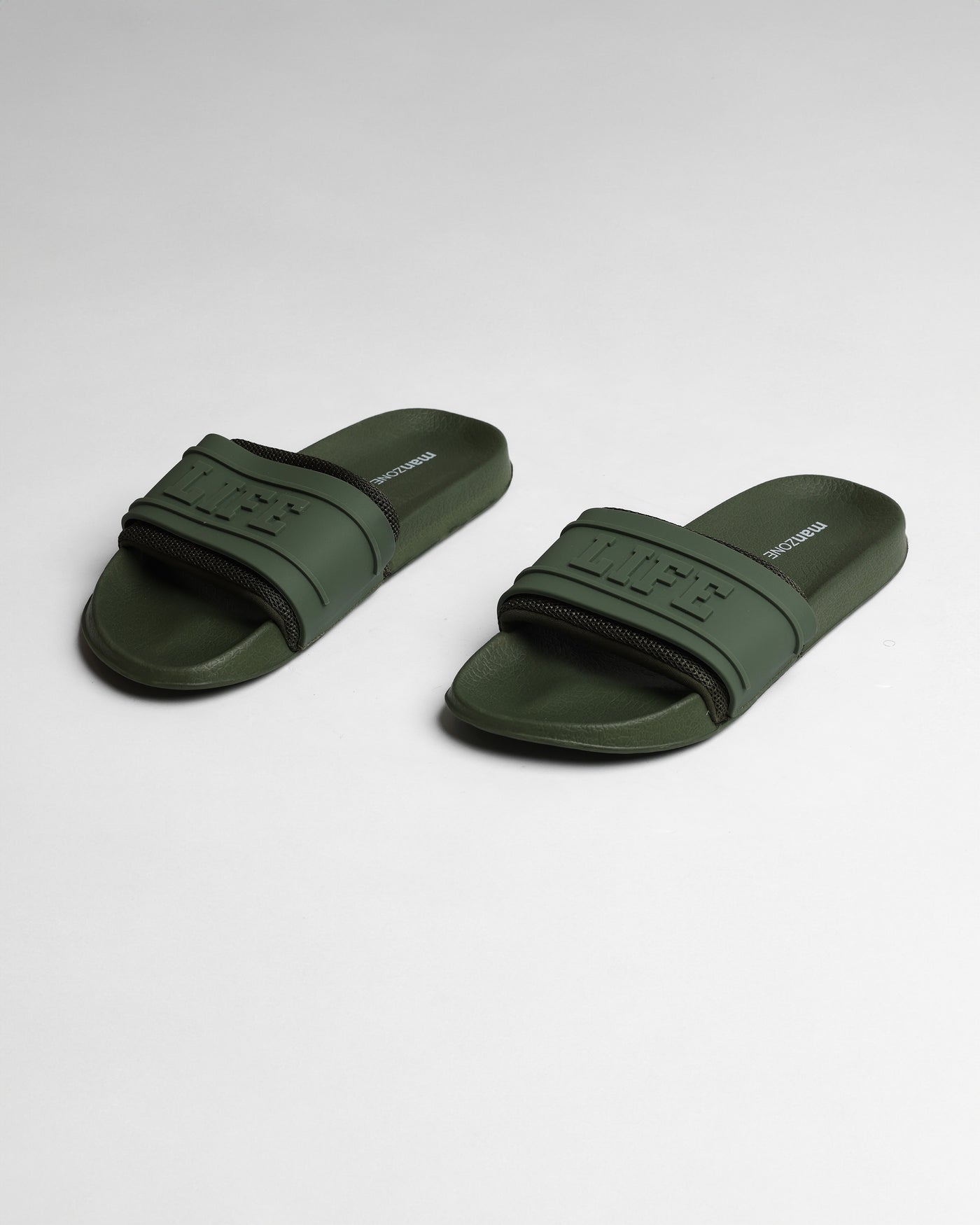 MANZONE - Sandal Pria Slip On Windu - Olive