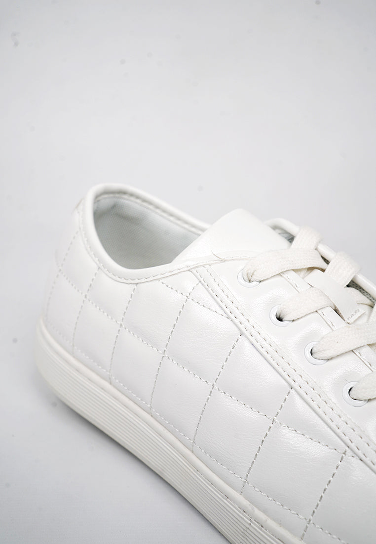 MANZONE Sepatu  Casual Pria  URREL - WHITE