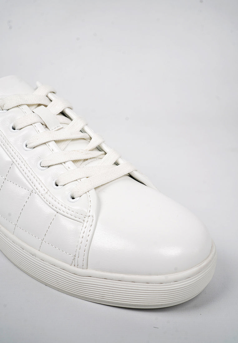 MANZONE Sepatu  Casual Pria  URREL - WHITE