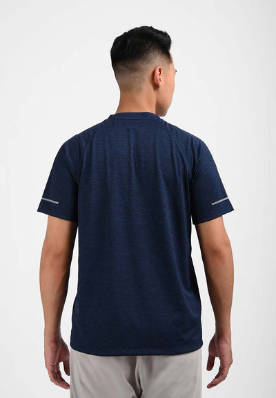 Manzone Kaos Lengan Pendek Pria BARRY 05-NAVY