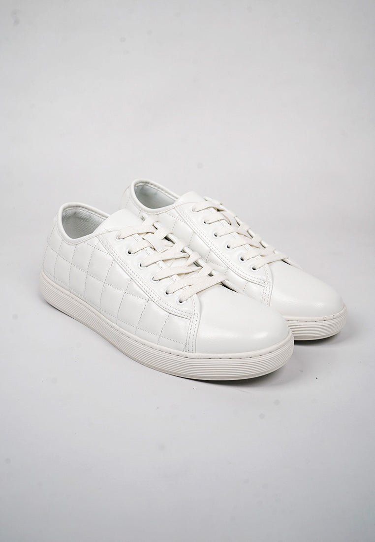 MANZONE Sepatu  Casual Pria  URREL - WHITE