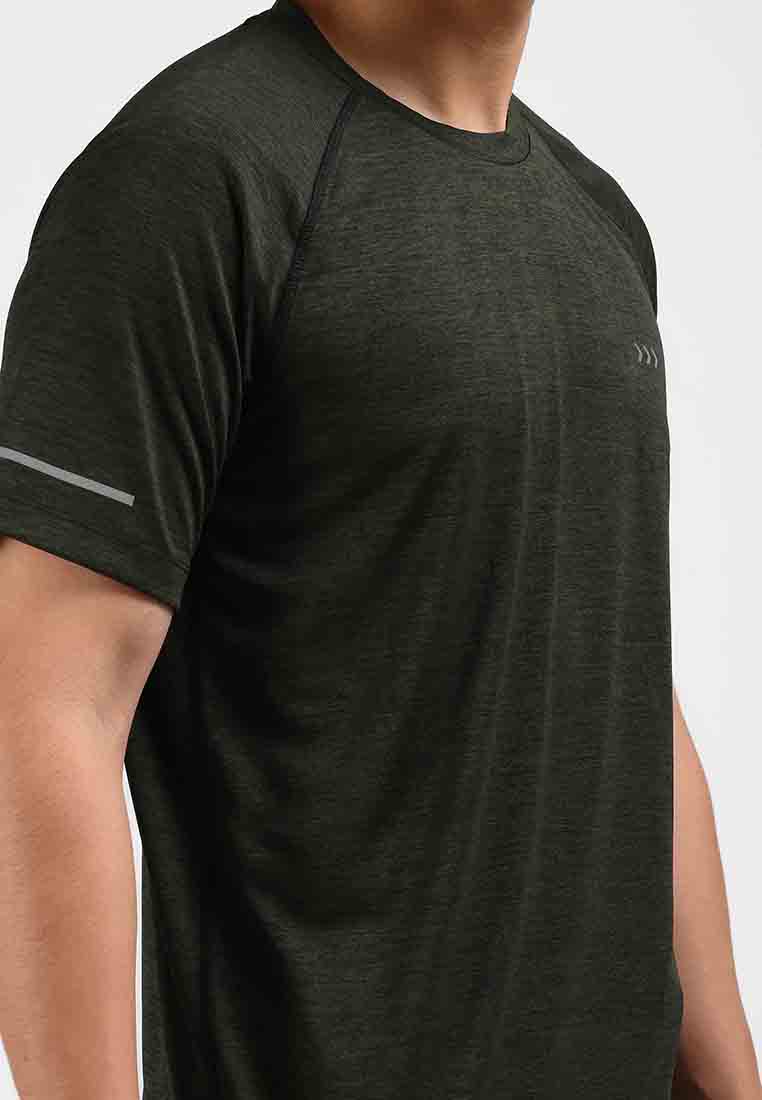 Manzone Kaos Lengan Pendek Pria BARRY 06 - Dark Olive