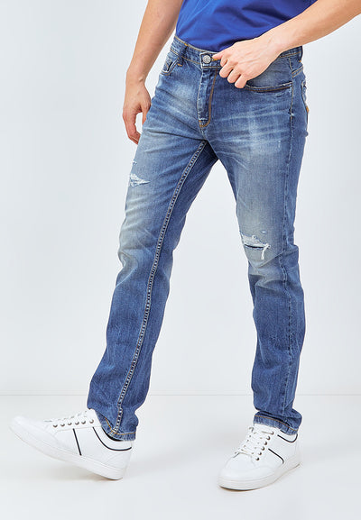 MANZONE Celana Jeans Panjang Denim - RUSSEL