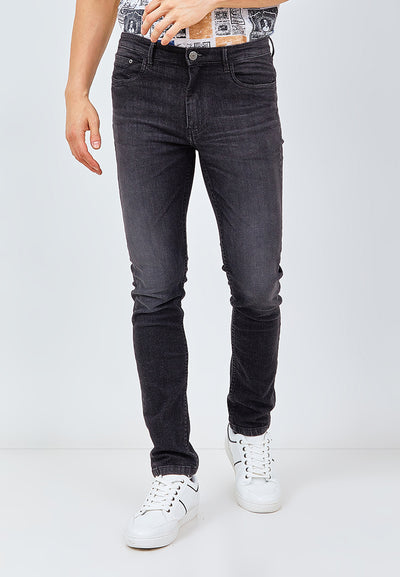 MANZONE Celana Jeans Panjang Denim ROBIN - BLACK