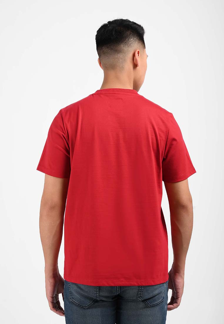 Manzone Kaos Lengan Pendek Pria ICONIC - RED