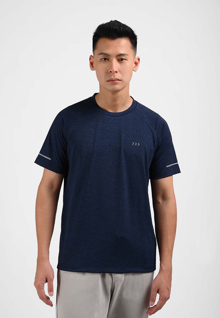 Manzone Kaos Lengan Pendek Pria BARRY 05-NAVY