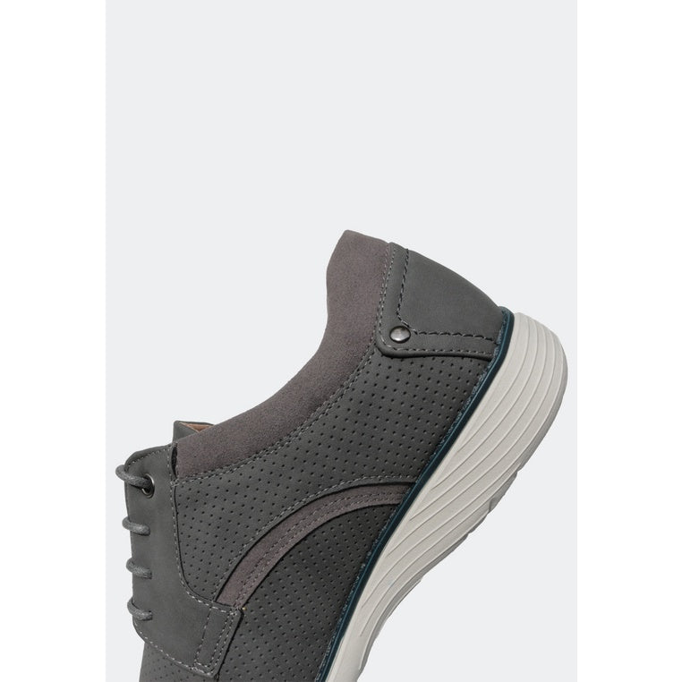 MANZONE Shoes Sepatu Sneakers Pria EKUALO - Grey
