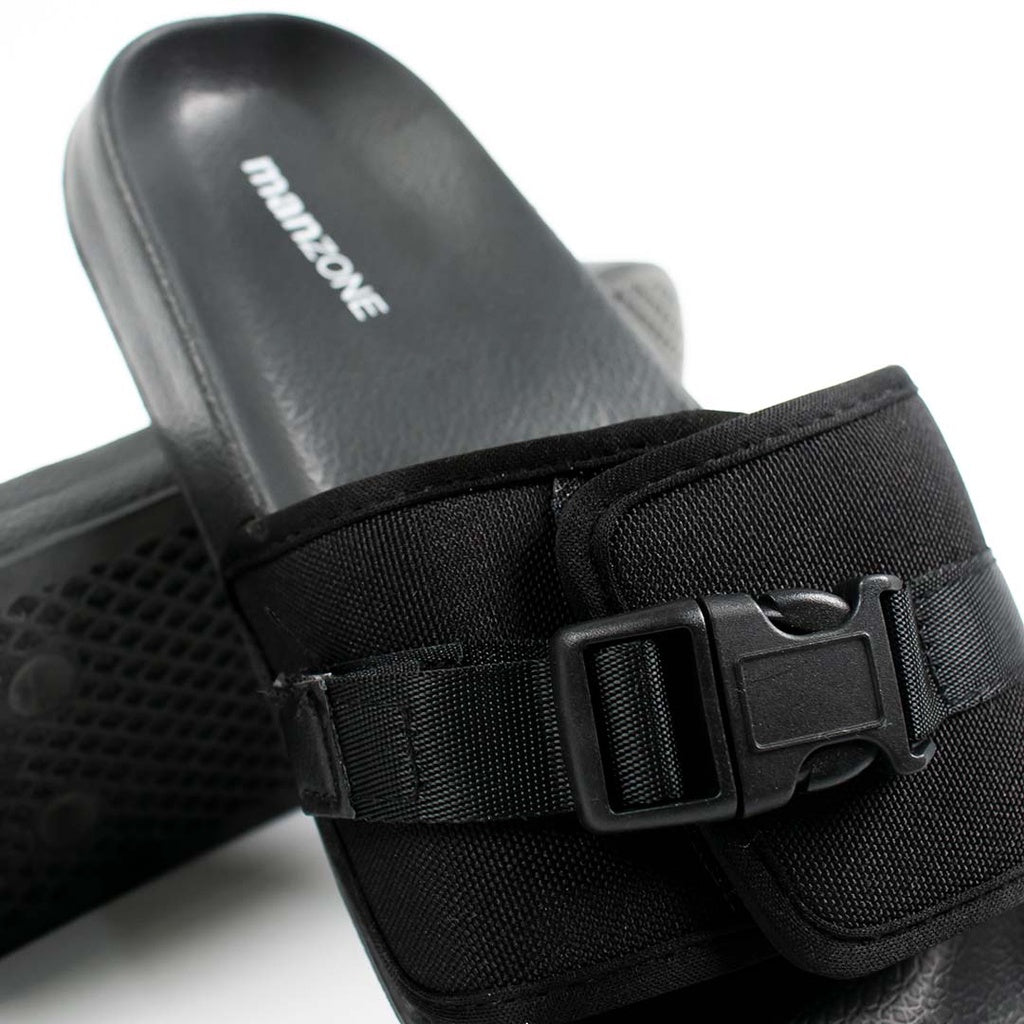 MANZONE Sandal Pria  NEXA- BLACK