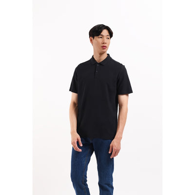 MANZONE Polo Shirt Lengan Pendek DONDAM - BLACK