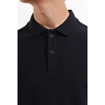 MANZONE Polo Shirt Lengan Pendek DONDAM - BLACK