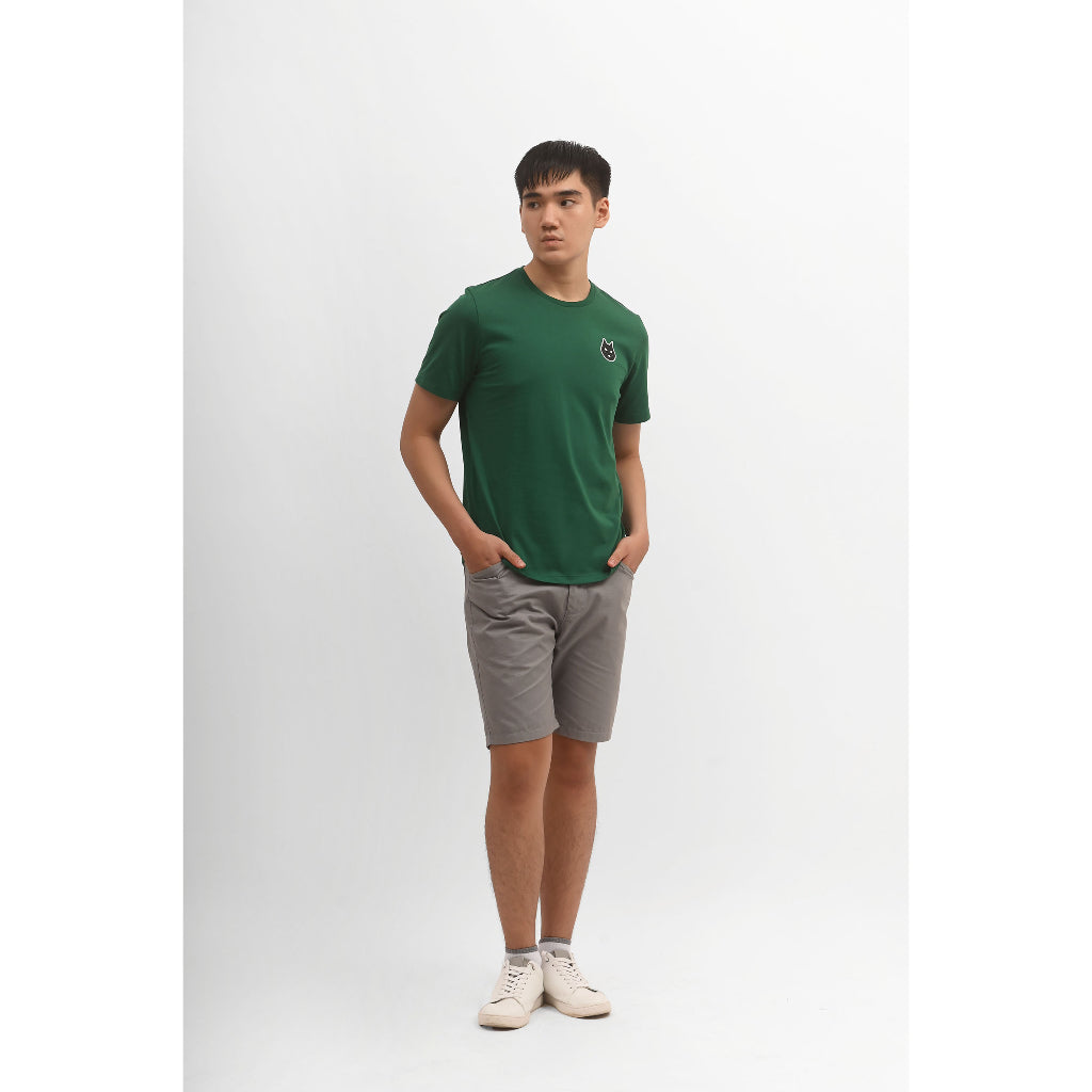 MANZONE Kaos Pria Lengan Pendek TOM - GREEN