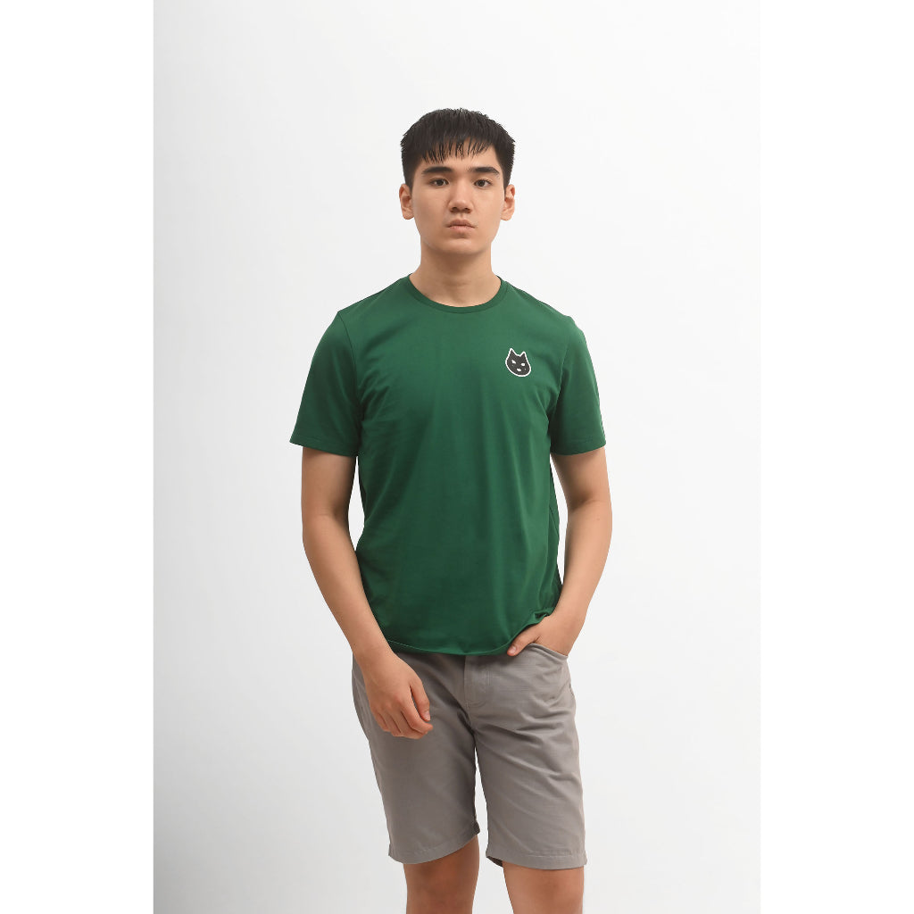 MANZONE Kaos Pria Lengan Pendek TOM - GREEN