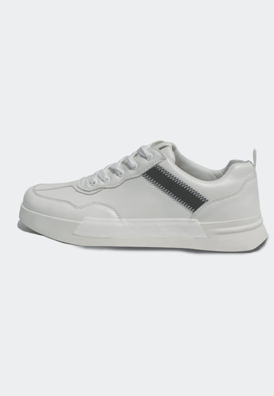 MANZONE Sepatu Sneakers Casual Pria  KAMAZU - WHITE