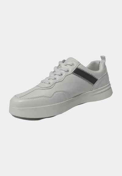 MANZONE Sepatu Sneakers Casual Pria  KAMAZU - WHITE