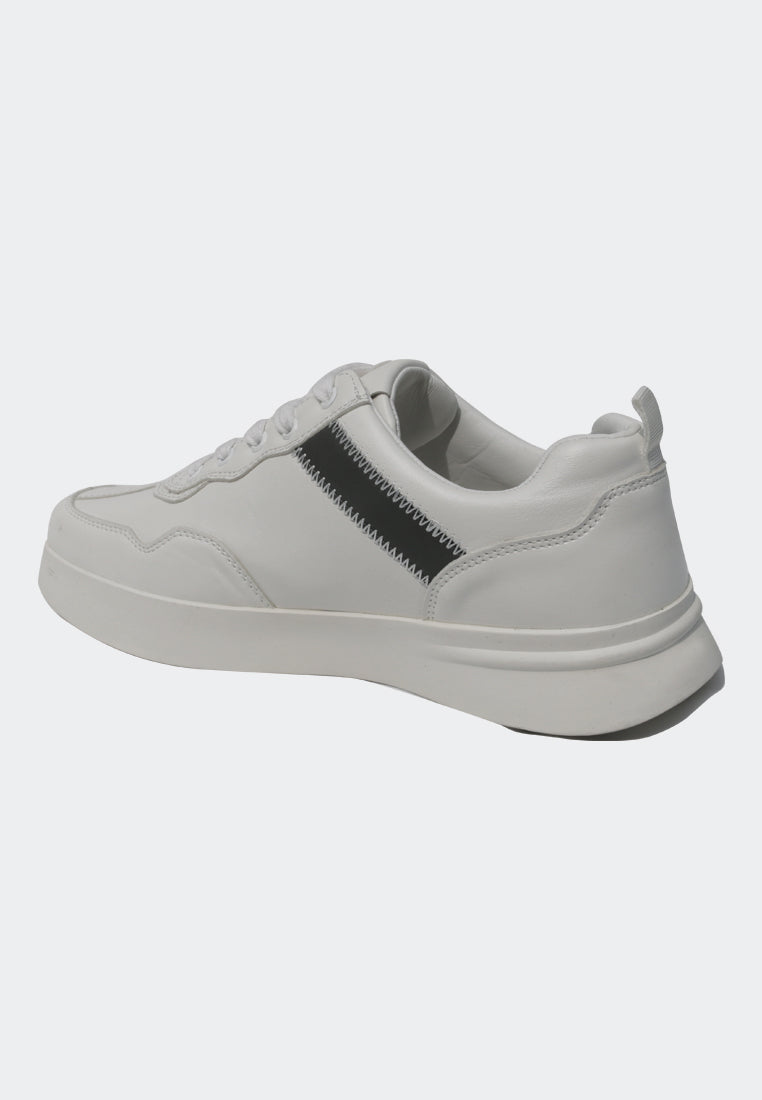 MANZONE Sepatu Sneakers Casual Pria  KAMAZU - WHITE