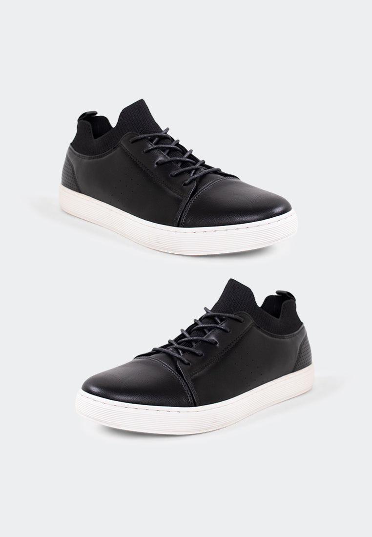 MANZONE Sepatu  Casual Pria  SANDERS - BLACK