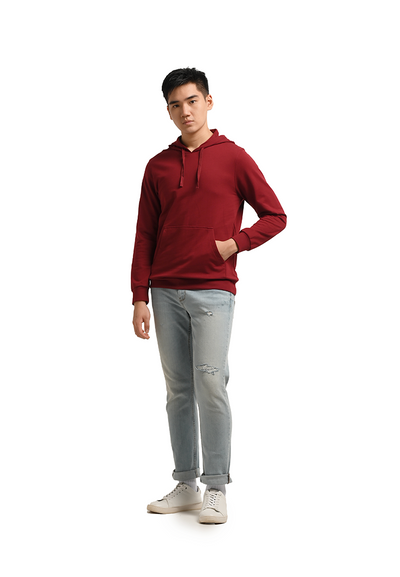 MANZONE Sweater Hoodie Pria  RELIKAN-RE - RED