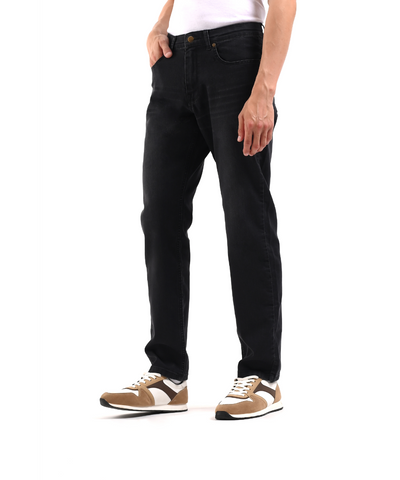 MANZONE Celana Panjang Pria Denim  VIRGO-BK - BLACK