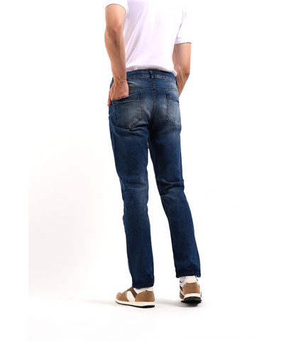 MANZONE Celana Panjang Pria Denim  VIRGO-LL - LIGHT BLUE